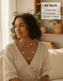 Colar Trevo Prata - SeletoShop