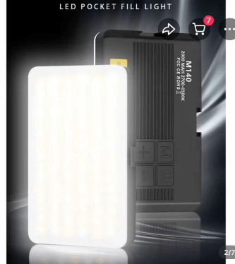 Luz de led recarregável - SeletoShop